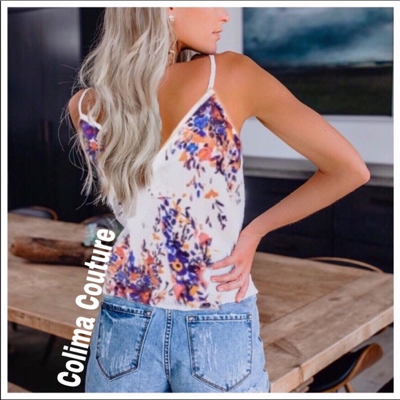 Arrived! Beach sunsets button tie tank top - Picture 2 of 3